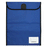 Warwick Homework Bag, Medium, 290mm x 360mm, Hook & Loop Closure, Fluoro Blue CX201483