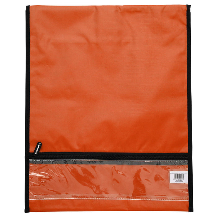 Warwick Homework Bag, Medium, 290mm x 360mm, Hook & Loop Closure, Fluoro Orange CX201484