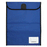Warwick Homework Bag, XL, 450mm x 360mm,  Hook & Loop Closure, Fluoro Blue CX201478
