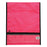 Warwick Homework Bag, XL, 450mm x 360mm,  Hook & Loop Closure, Fluoro Hot Pink CX201475