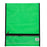 Warwick Homework Bag, XL, 450mm x 360mm,  Hook & Loop Closure, Fluoro Lime CX201477