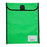 Warwick Homework Bag, XL, 450mm x 360mm,  Hook & Loop Closure, Fluoro Lime CX201477