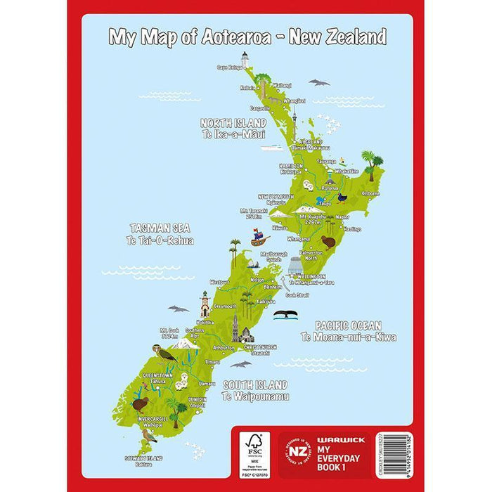 Warwick My Everyday Book 1 Unruled CX113227