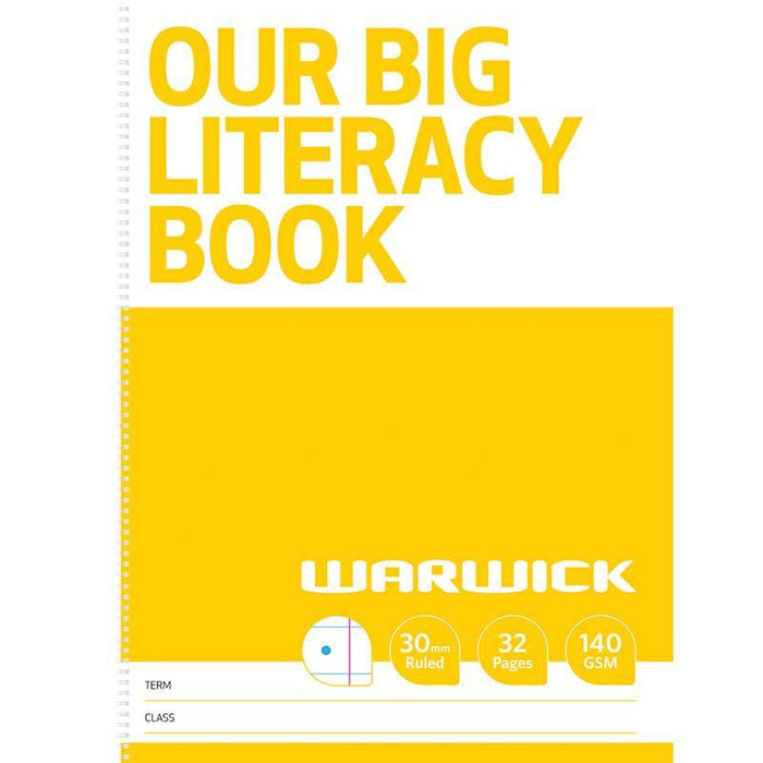 Warwick My Literacy 30mm Ruled Modelling Book CX113236