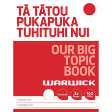 Warwick Our Big Topic Modelling Book 32 Page CX113238