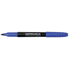 Warwick Permanent Marker Fine Blue x 12 CX117361