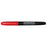 Warwick Permanent Marker Fine Red x 12 CX117363