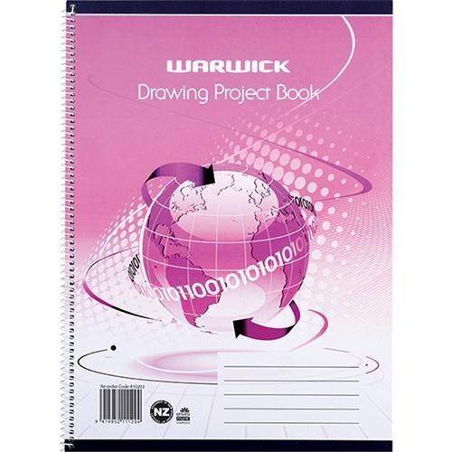 Warwick Project Book Spiral Bound 245 x 335mm CX410203