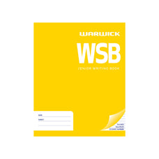Warwick Senior Writing WSB 40 Leaf Dashed 5mm Ruled 10mm 255x205mm CX11606458