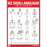 Warwick Sign Language Classroom Wall Poster Chart, 594mm x 841mm CX12026104
