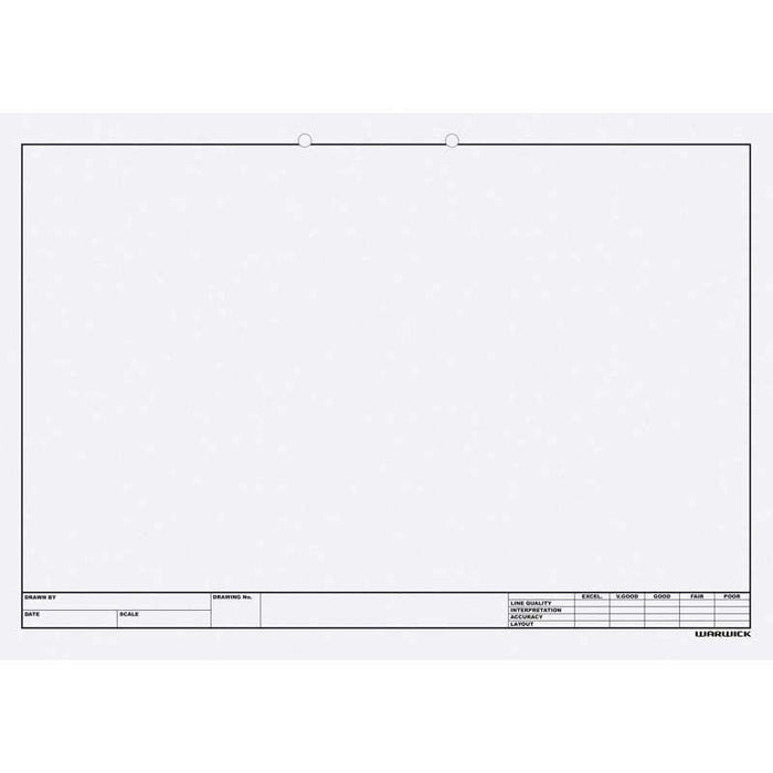 Warwick Technical Drawing Refill Pad A3 CX112200