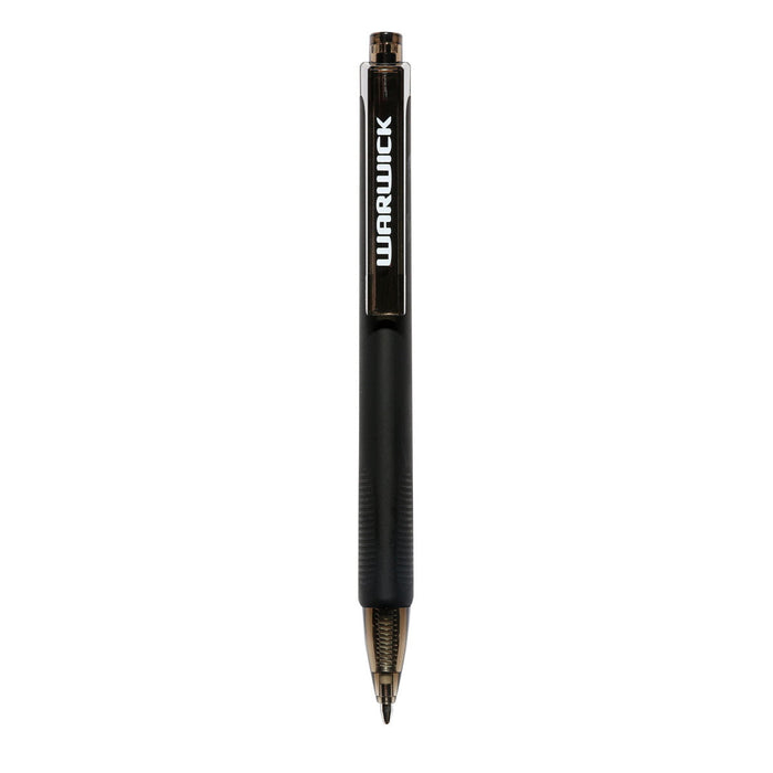 Warwick Tri Barrel Ballpoint Pen, 1.0mm Medium, Black, Pack of 12 CX12442119