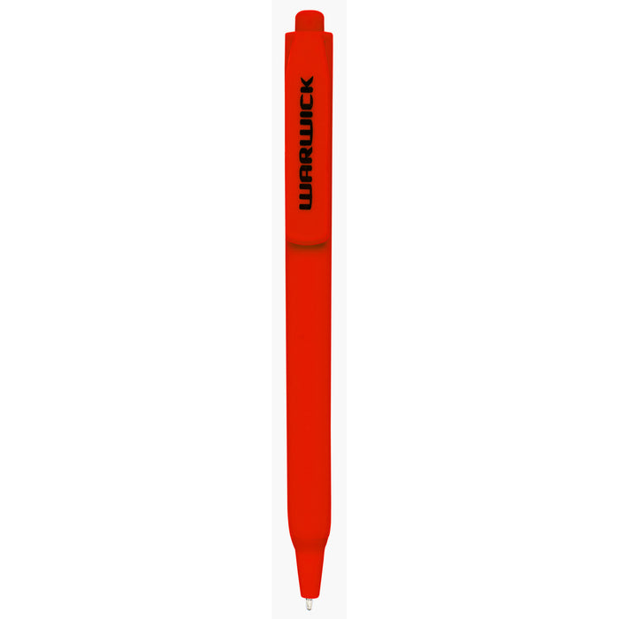 Warwick Triangular Barrel Ballpoint Pen, Medium 1.0mm, Red, Pack of 12 CX12025831