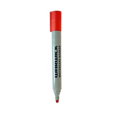 Warwick Whiteboard Marker Bullet Tip Red CX117354-DO