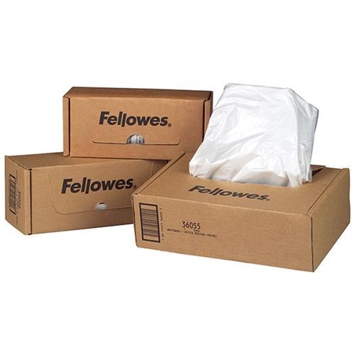 Waste Bags for Fellowes 2339 / 485 / 380 Series Shredders FPF36055