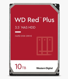 WD Red Plus 10TB HDD 3.5" NAS SATA 256MB/s 7200RPM NN83938