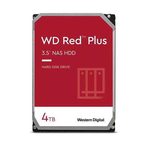 WD Red Plus 4TB HDD 3.5" NAS 256MB/s 5400RPM NN88154