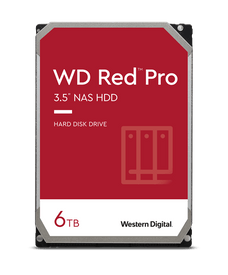 WD Red Pro 6TB NAS HDD 3.5" SATA 256MB CACHE 7200RPM NN76868