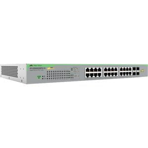 WebSmart switch with PoE+ 24 port 10/100/1000T 24 POE capable + 4 SFP Combo ports AU Power Cord. IM5396162