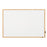 Whiteboard 450 x 600mm - Non-Magnetic - Oak Frame AOQTNNCM0456