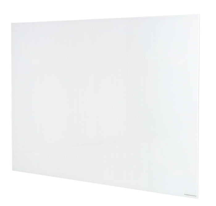Whiteboard - Magnetic Glass 900 x 1500mm - White BVGW0915