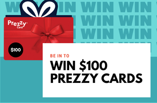 Win A $100 Prezzy Card When You Spend $200