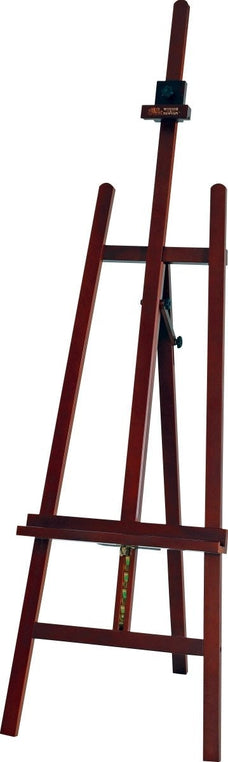 Winsor & Newton Adjustable Height Mersey Studio A Frame Easel Deep Mahogany Stain JA0083260