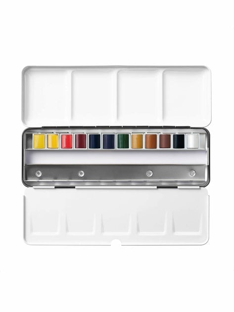 Winsor & Newton Professional Watercolour Customisable Travel Tin Set of 12 JA0417400