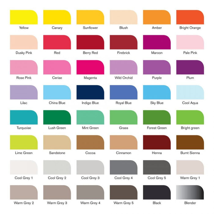 Winsor & Newton Promarker Brush 48 Set Essential Collection JA0064220