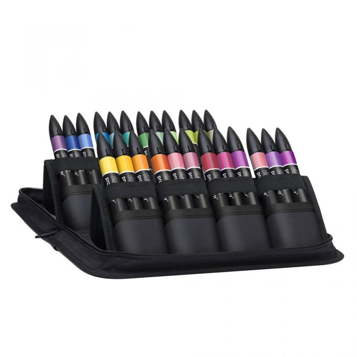 Winsor & Newton Promarker Designer Wallet 24 Set, Paint Markers JA0416430