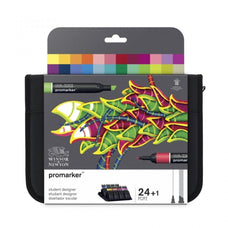 Winsor & Newton Promarker Designer Wallet 24 Set, Paint Markers JA0416430