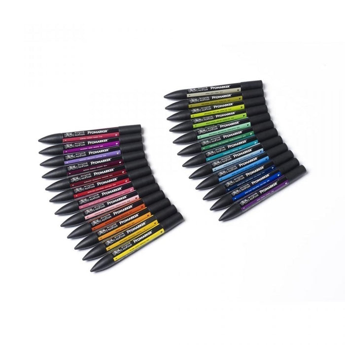 Winsor & Newton Promarker Designer Wallet 24 Set, Paint Markers JA0416430
