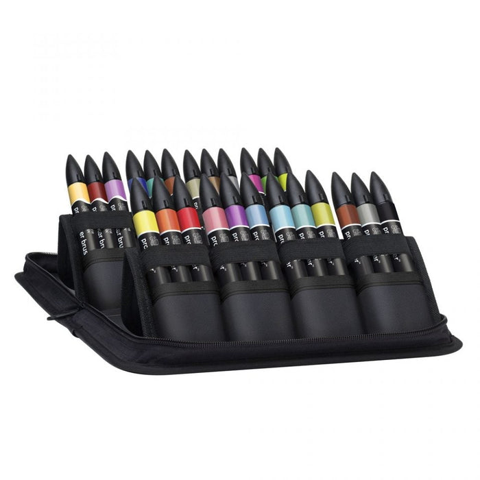 Winsor & Newton Promarker Mixed Marker Wallet 24 Set, Paint Markers JA0416500
