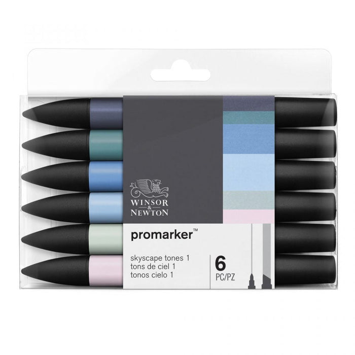 Winsor & Newton Promarker Skyscape 6 Set, Paint Markers JA0042220