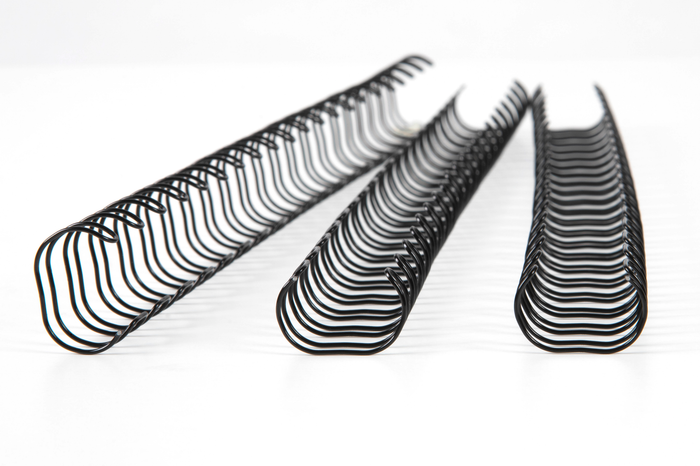 Wire Binding Coil 21 Rings 14mm Black AOBE21W14BK100
