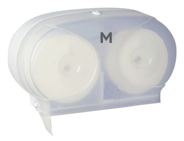 Wrapped Toilet Roll Dispenser - Translucent White (For 20mm Core) MPH27543