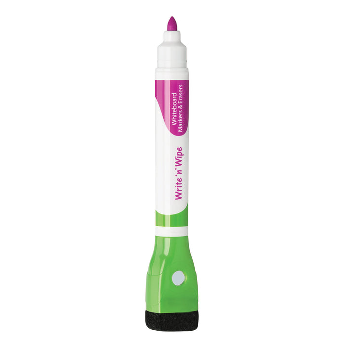 Write n Wipe 2 in 1 Whiteboard Markers, 3's Pack - 6 Colours CX556031