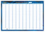 Writeraze Framed Perpetual Year Wallplanner 700mm x 1000mm CX1001216