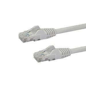 x-0.5m White Cat6 Ethernet Patch Cable with Snagless RJ45 Connectors IM3536182