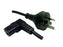 X Digitus Power Cord - Right Angle 10A/250V IEC (F) to 3 Pin Power (M) 3m DVCA2022