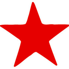 XStamper CE-116 STAR Self Inking Rubber Stamp, Red AO5113092