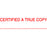 XStamper Certified A True Copy Stamp, Red (CX-BN 1541) AO5015412