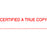 XStamper Certified A True Copy Stamp, Red (CX-BN 1541) AO5015412