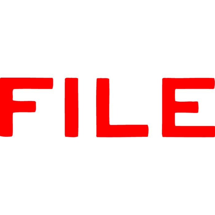 Xstamper Cx-BN 1051 FILE Red Stamp AO5010510-DO