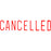 XStamper CX-BN 1119 CANCELLED Self Inking Rubber Stamp, Red AO5011190