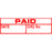 XStamper CX-BN 1533 PAID, DATE, CHEQUE Number Self Inking Rubber Stamp, Red AO5015330