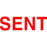 XStamper CX-BN 1567 SENT Self Inking Rubber Stamp, Red AO5015672