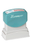 XStamper CX-BN 2027 ENTERED With Icon Self Inking Rubber Stamp, Red/Blue AO5020270