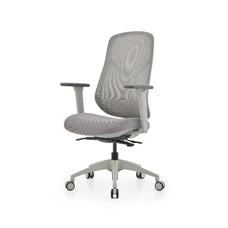 Yara Mesh Back Office Chair, White/Grey MG_YARA_WG
