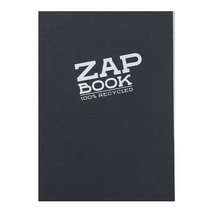 Zap Book A5 Recycled Sketchbook Black FPC3364C